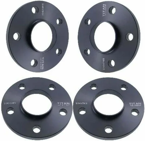 Vista 11 de Espaciadores de rueda centrados de 1 pulgada 5x4.5 – Compatible con Mitsubishi Lancer Evo – 1 pulgada (0.984 in), 5 x 114.3, cubo de 2.642 in