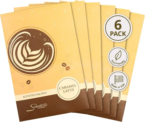 Vista 16 de Simplicity Scents - Paquete de 6 bolsitas perfumadas en barra de canela, otoño e invierno, bolsas perfumadas de larga duración, fragancia