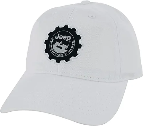 Vista 27 de Jeep Sombrero Performance Parts Gear Logo Gorra de béisbol pesada de sarga