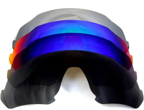 Vista 5 de Lentes de repuesto para gafas de sol Oakley Flight Jacket multicolor Negro