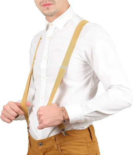Vista 61 de Tirantes para hombre Tirantes elásticos con espalda en Y