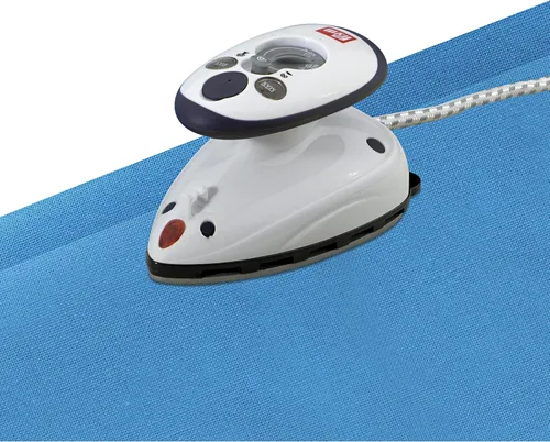 Vista 3 de PRYM _611916-1 Plancha de Vapor Mini con Enchufe Reino Unido, Blanco, 7.5 x 6.7 x 0.37 in
