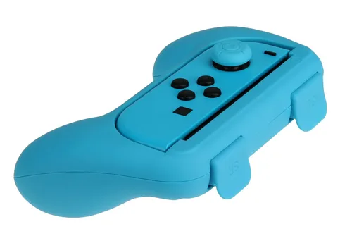 Vista 3 de Tienda Basics Grip Kit for Nintendo Switch Joy-Con Controllers - Blue