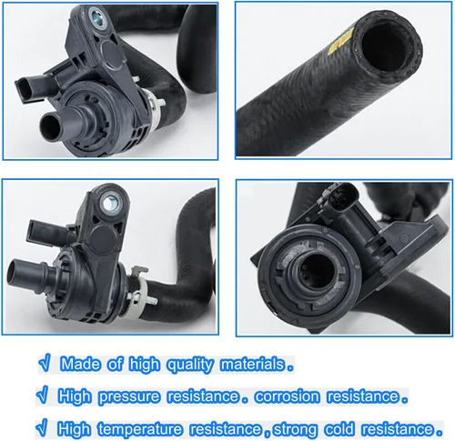 Vista 4 de Manguera de derivación del radiador 16260-F0010, compatible con Toyota Camry 2018 2019 2020 2021 2022 2023, Toyota Rav4 2.5l 2019 2020 2021 2022