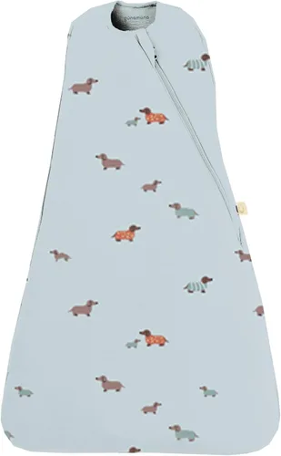 Vista 11 de GUNAMUNA Saco de dormir para bebés y niños pequeños, fácil cambio de pañales, 1.0 TOG