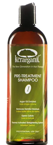 Vista 2 de KERARGANIC - Libre de formaldehído - Sistema de queratina orgánica (16oz/ 16.0 fl oz) - Tratamiento de 3 pasos