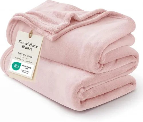 Vista 39 de Bedsure GentleSoft Bedding Manta de Vellón para Niñas y Niños - Mantas Pequeñas Suaves, Acogedoras y Bonitas para Viajes, 43x55 Pulgadas, Blanco