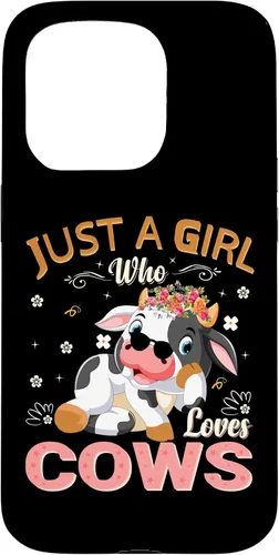 Vista 14 de Just A Girl Who Loves Cows Case for iPhone 16