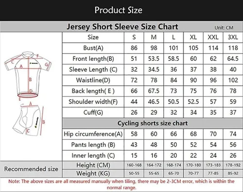 Vista 6 de MOXILYN Camisas de ciclismo para hombre, manga corta, camiseta de ciclismo 3D, camiseta divertida para bicicleta