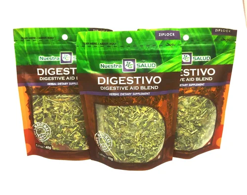 Vista 7 de Mezcla Digestiva Té de Hierbas Digestivo Paquete Valor (3.17 oz)