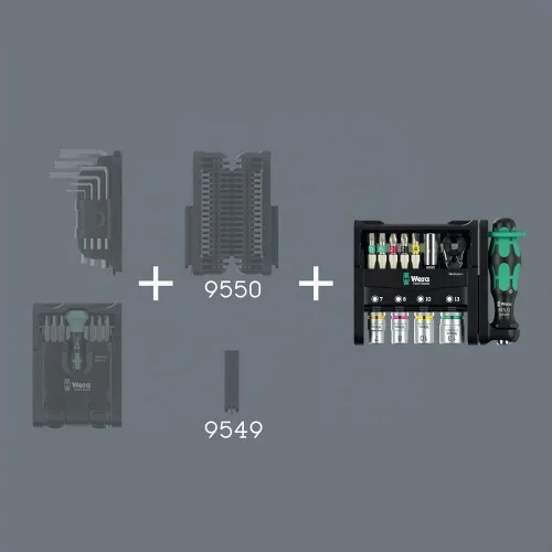 Vista 5 de Wera 05049000001 Tool-Check Modular 1, 21 piezas