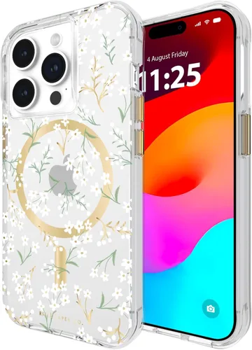 Vista 8 de Rifle Paper Co. Funda para iPhone 14 Pro [Compatible con MagSafe] [Protección contra caídas de 10 pies] Linda funda para iPhone de 6.1