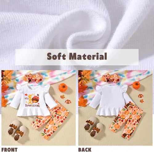 Vista 5 de Aalizzwell Traje de Navidad para bebés y niñas