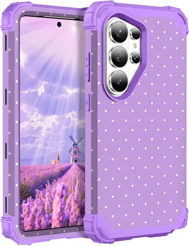 Vista 131 de Hocase Funda para Samsung Galaxy S26 Ultra, mandala beige