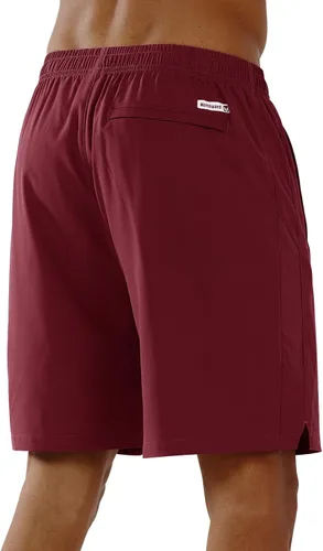 Vista 2 de NORTHYARD Pantalones cortos deportivos para correr para hombre, de 5 pulgadas7 pulgadas, para entrenamiento, gimnasio, tenis, secado rápido