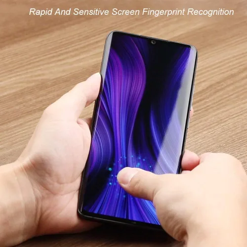 Vista 5 de Ibywind Protector de pantalla para Mi Note 10 Lite (2 unidades), película de TPU flexible, con 1 protector de lente de cámara, 1 película trasera