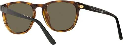 Vista 6 de Polo Ralph Lauren Ph4182u - Gafas de sol cuadradas de ajuste universal para hombre, Marrón, 53 mm