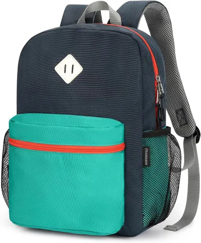 Vista 27 de Mochila para niños pequeños STEAMEDBUN para niños y niñas, mochila escolar para niños pequeños, Negro, 15 pulg., pequeña, Classic