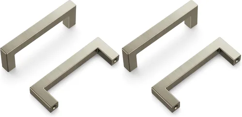 Vista 74 de Hickory Hardware - HH075326-BGB - Manija de la colección Skylight, 3 pulgadas de centro a centro, latón dorado cepillado.