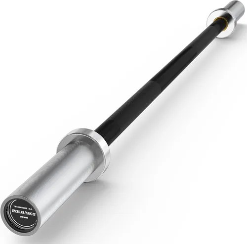 Vista 17 de Olympic Barbell, 4ft, 5ft, 6ft & 7ft Weight Bar, Multiple Options 2-Inch Needle Bearings, Hard Chrome Coating, Knurled Grip, Powerlifting, Bench