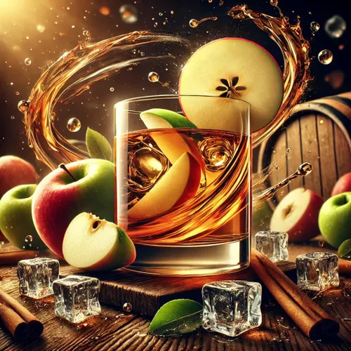 Vista 3 de Whisky Bourbon Sabor Manzana - Sasami (DE) Concentrado - 3.4 fl oz