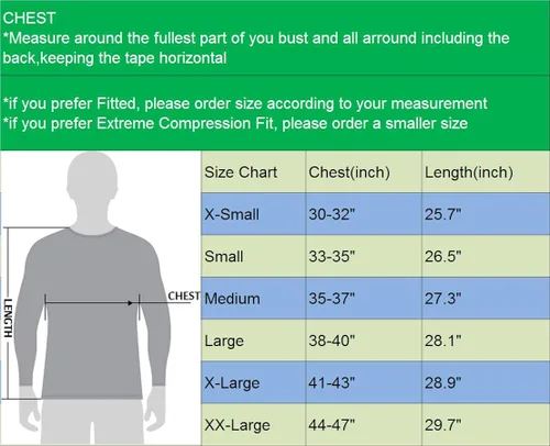 Vista 3 de NELEUS Men's 3 Pack Athletic Compression Shirt Running Shirts
