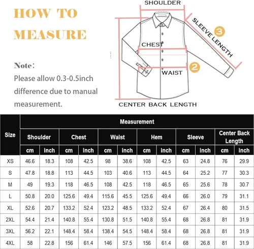 Vista 7 de COOFANDY Camisa de vestir con ajuste muscular para hombre, sin arrugas, manga larga, con botones