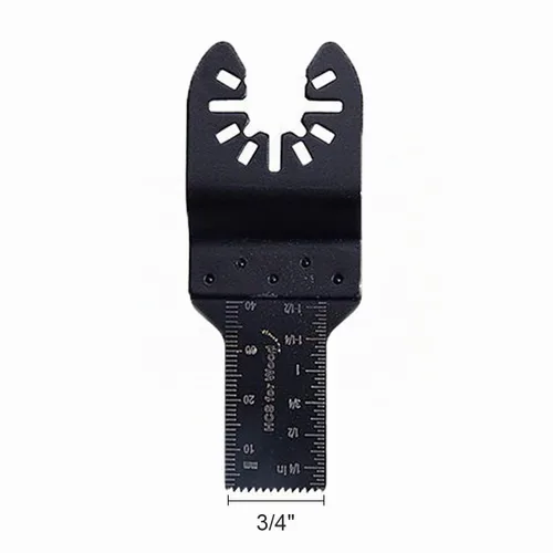 Vista 4 de 10 hojas de sierra oscilantes estándar E-Cut de 3/4 pulgadas para Black