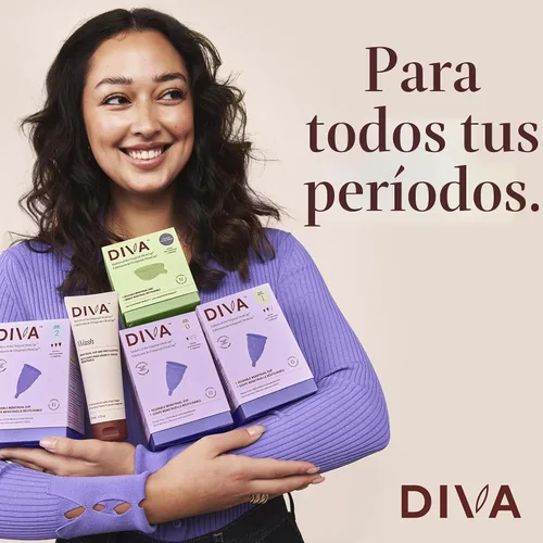 Vista 7 de Diva Disc – Disco menstrual cómodo y reutilizable con escudo a prueba de fugas – para hasta 12 horas de uso continuo – 100% silicona de grado médico