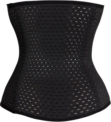 Vista 5 de Waist Cincher Trainer Body Tummy Girdle Control Corset Body Shaper with Adjustable Hooks