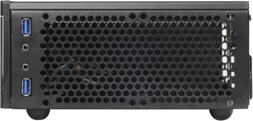 Vista 13 de Silverstone Milo 5 cuerpo de acero Tek acrílico panel frontal para mini-Itx Media Center/HTPC caso casos ML05B