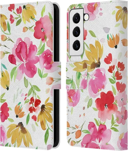 Vista 26 de Head Case Designs Officially Licensed Ninola Butterfly Nature Spring Floral Leather Wallet Case Compatible with Samsung Galaxy A07 4G