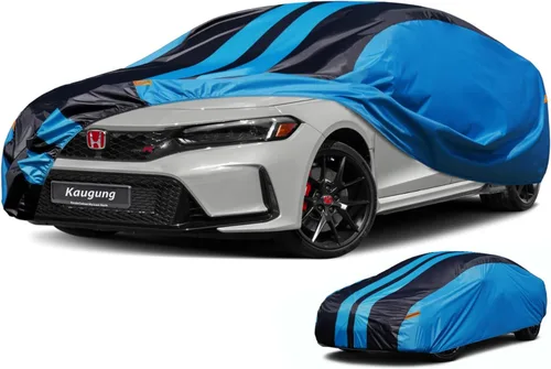 Vista 35 de Kaugung Funda impermeable para automóvil BMW Serie 3 (1999-2025), cubierta exterior completa para automóviles, ligera, resistente al sol, UV