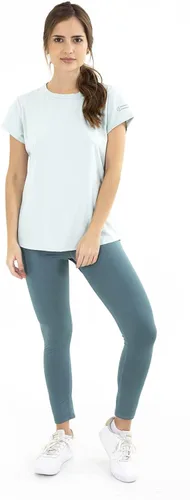 Vista 2 de Belife Find Your Passion Conjuntos de entrenamiento para mujer de alto rendimiento SS verde