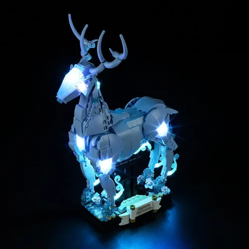 Vista 4 de LIGHTAILING Luz para Lego - 76414 Expecto Patronum - Kit de iluminación LED compatible con modelo de bloques de construcción Lego - NO incluye
