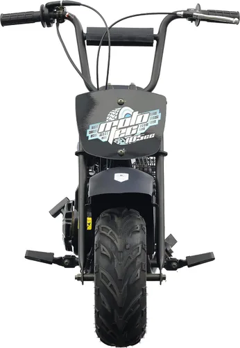 Vista 4 de MotoTec Mini bicicleta a gasolina de 105 cc y 3.5 HP, color negro (MT-MiniBike-105cc_Black)