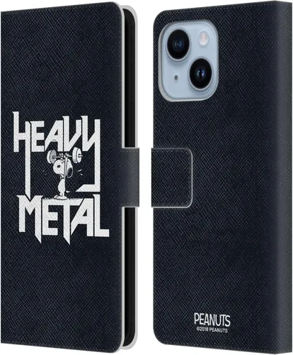 Vista 129 de Head Case Designs Funda de piel con licencia oficial de Peanuts Charlie Brown Good Grief Rock Tees compatible con Apple iPhone 11 Charlie Brown Buen