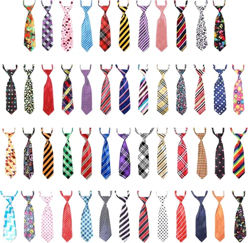 Vista 12 de Segarty Corbatas para perros grandes, corbata para el cuello de mascotas, con cuello ajustable, corbatines a granel, corbatines a granel, accesorios