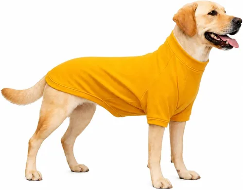 Vista 45 de Lovelonglong Sudadera para perro, otoño, invierno, clima frío, camisetas para perros pequeños, medianos y grandes, ropa de chihuahua, color negro, XS