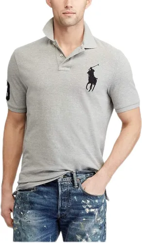 Vista 18 de Polo Ralph Lauren Camisa Polo para Hombre de Corte Clásico Nuevo (Otoño/Invierno 2020) Andover Heather