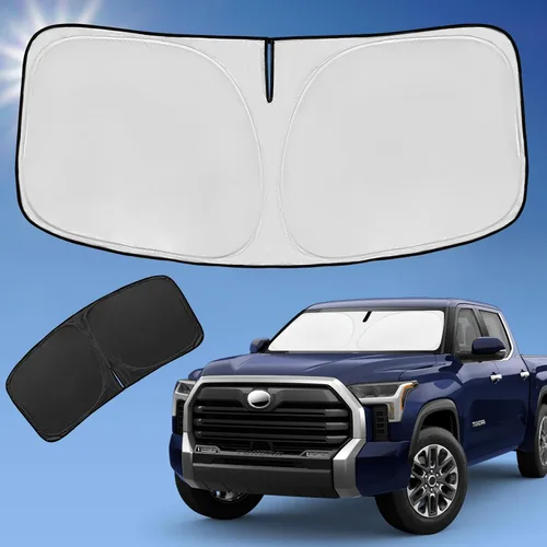 Vista 53 de Parasol para Toyota 4Runner 2010-2024 2025 - Cubierta de Parasol para Parabrisas - Sombra de Ventana Frontal de 4 Capas para 4-Runner de Ajuste