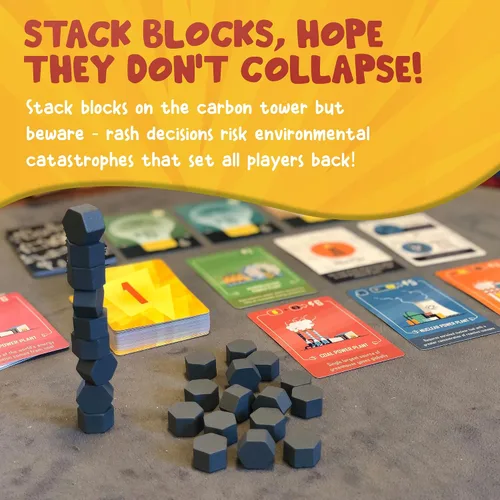 Vista 5 de Power Failure: A Strategy Card Game About Power Plants and Energy Generation - Juego de mesa científico sobre combustibles nucleares, renovables