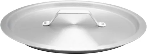 Vista 3 de TrueCraftware - Tapa de olla de aluminio de 8 cuartos de galón de 9-3/4" x 1-1/4" 0.059 in de grosor- Cubierta de olla multiusos para ollas de sopa