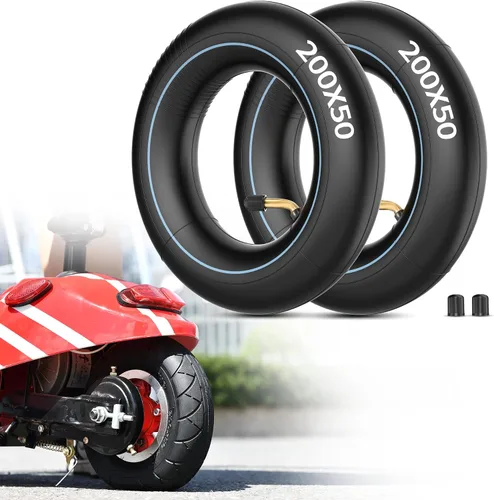 Vista 7 de Tubo interior y neumático 200x50, tubo de neumático de scooter 8x2 Repuesto para scooters eléctricos Razor E100, E150, E200, Dune Buggy, alto