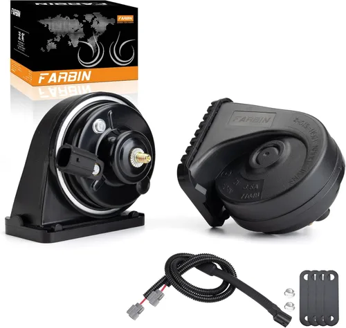 Vista 20 de FARBIN Bocina de Reemplazo para Bocina de Auto Ford Compatible con Ford f150 f250 focus con Convertidor de Enchufe 1 a 2