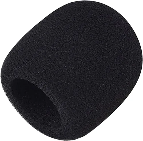 Vista 12 de Parabrisas para micrófono SM58 Ball Style Vocal Karaoke, paquete de 4, negro (WS-4BK)