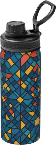 Vista 17 de Leafy Seadragon - Hervidor de agua aislado de acero inoxidable Botella de agua divertida con estampado Ideal para deportes y viajes Seadragón