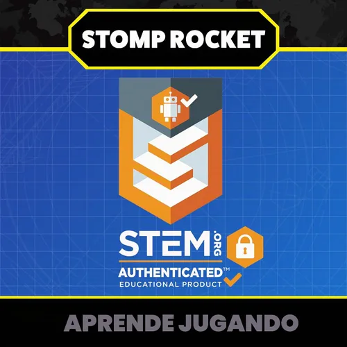 Vista 7 de Stomp Rocket Dueling Squeeze Rockets, paquete de 2 jugadores
