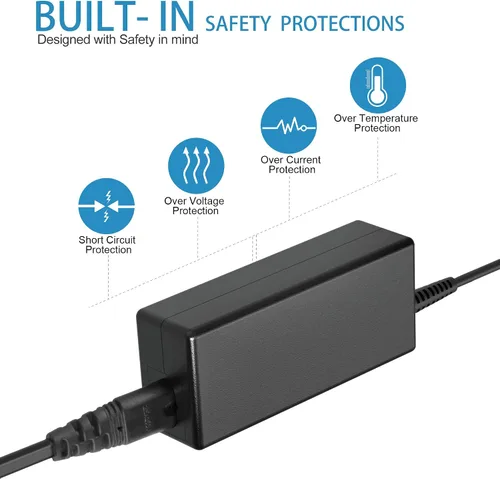 Vista 2 de Adaptador de CA de repuesto para Casio Modelo AD-E24250LW ADE24250LW Cable de fuente de alimentación conmutada