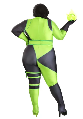 Vista 2 de Disfraz auténtico de Shego Disney para mujer talla plus Multicolor